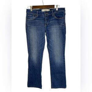 Abercrombie & Fitch Low Rise Boot Cut Jeans Y2K Distressed Look Size 29